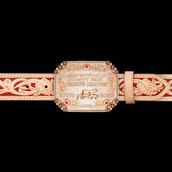 Red Cedar Leather Belt